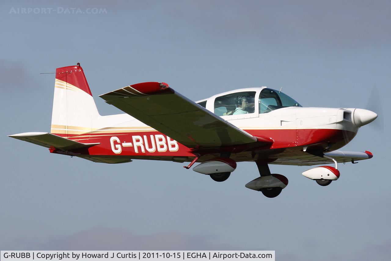 G-RUBB, 1978 Grumman American AA-5B Tiger C/N AA5B-0928, Privately owned.