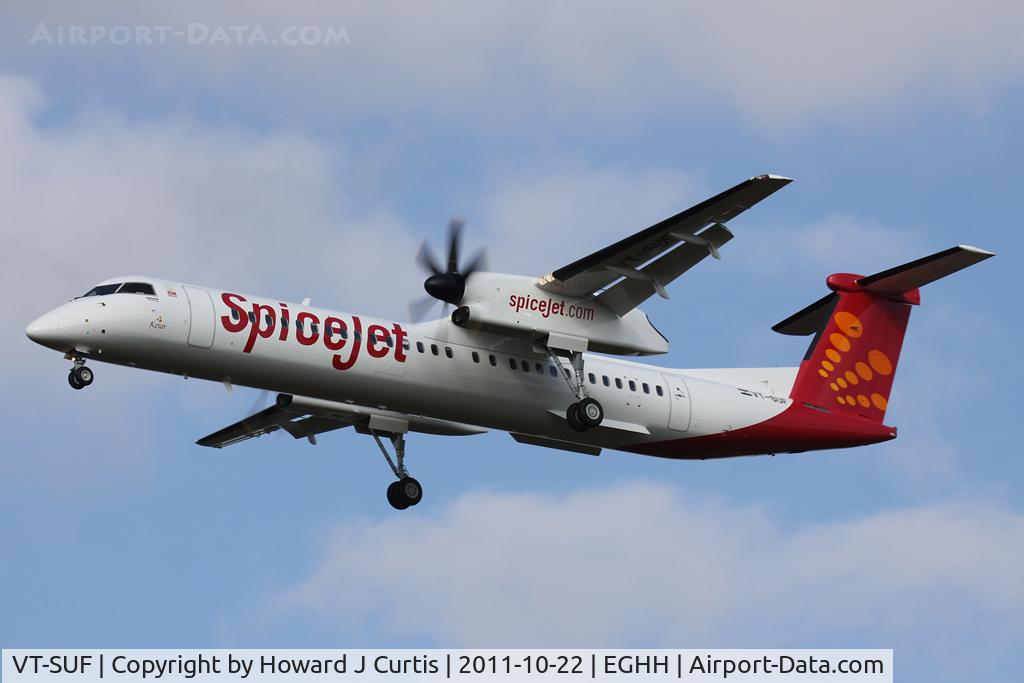 VT-SUF, 2011 De Havilland Canada DHC-8Q-402NG Dash 8 C/N 4382, Caught on delivery.