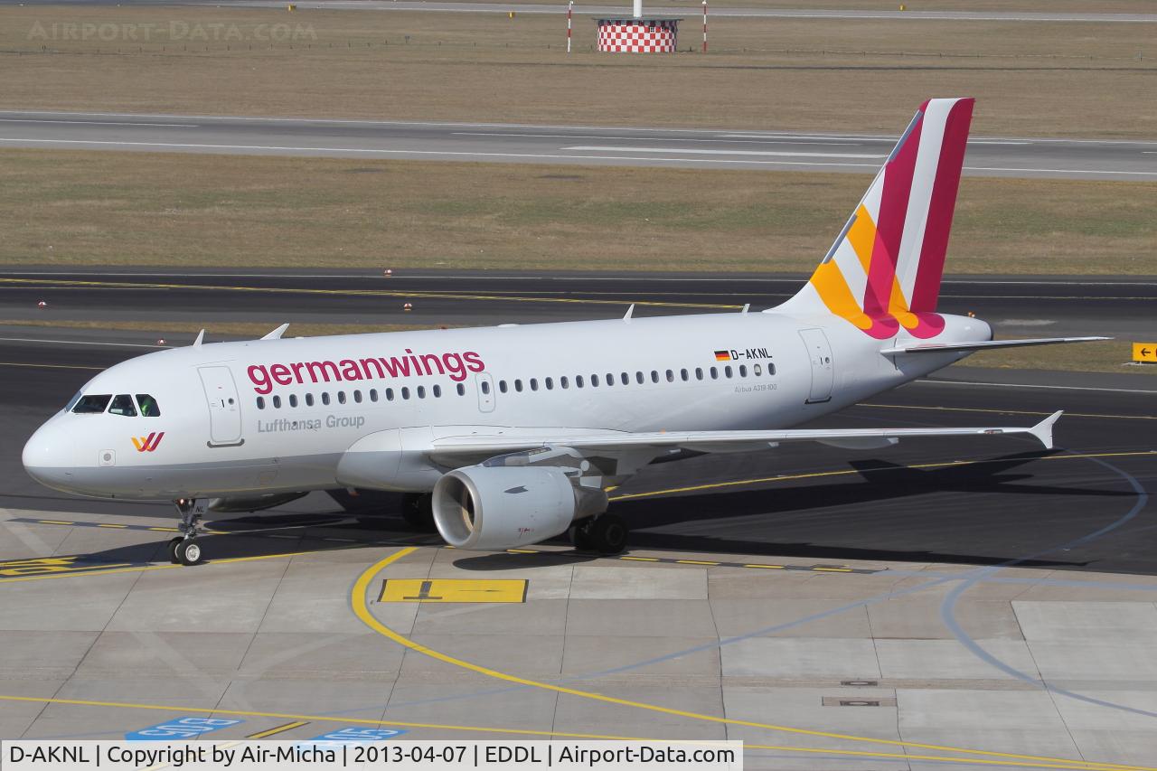 D-AKNL, 1999 Airbus A319-112 C/N 1084, Germanwings, Airbus A319-112, CN: 1084