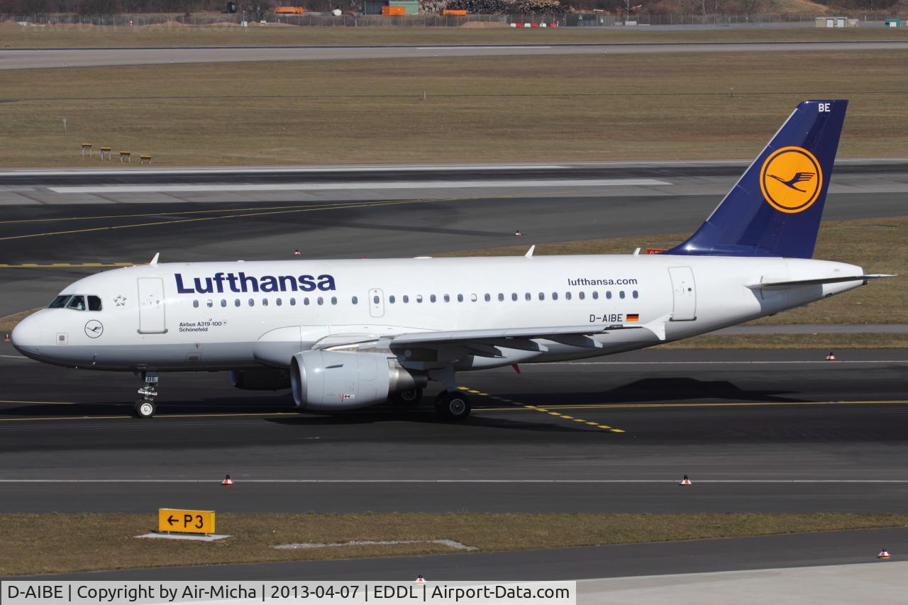 D-AIBE, 2010 Airbus A319-112 C/N 4511, Lufthansa, Airbus A319-112, CN: 4511, Aircraft Name: Schönefeld