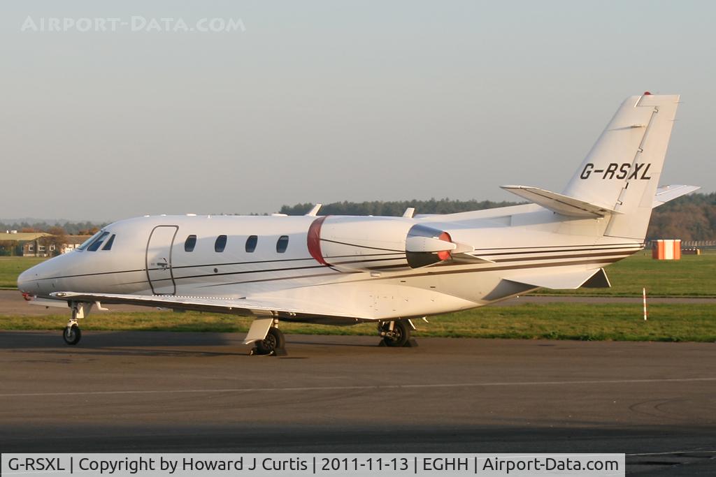G-RSXL, 2007 Cessna 560XL Citation XLS C/N 560-5699, Corporate.