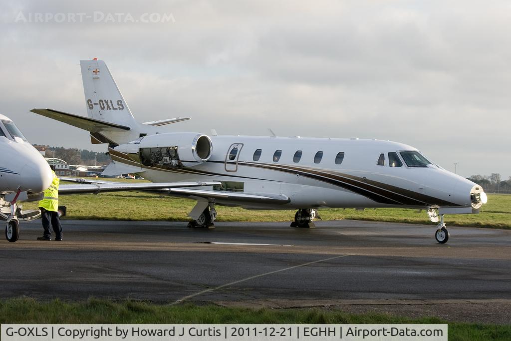 G-OXLS, 2007 Cessna 560XL Citation Excel C/N 560-5675, Corporate.