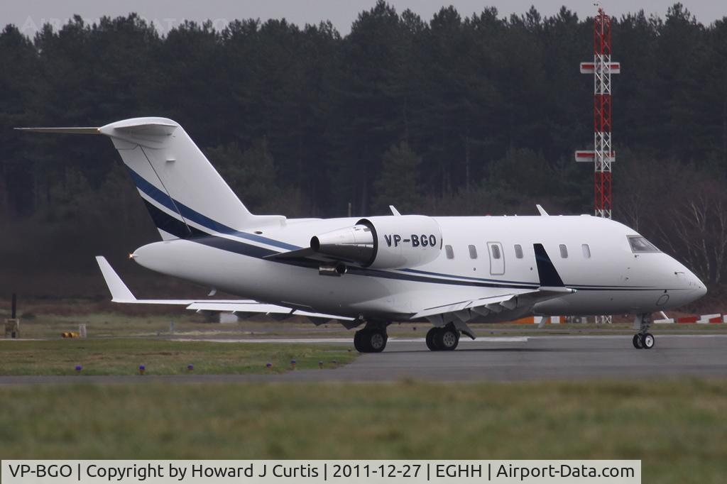 VP-BGO, 1999 Bombardier Challenger 604 (CL-600-2B16) C/N 5404, Corporate.