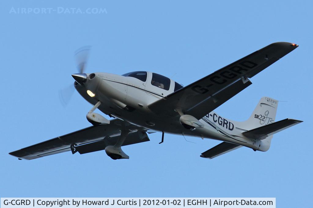 G-CGRD, 2006 Cirrus SR22 GTS C/N 2234, Privately owned. A resident here.