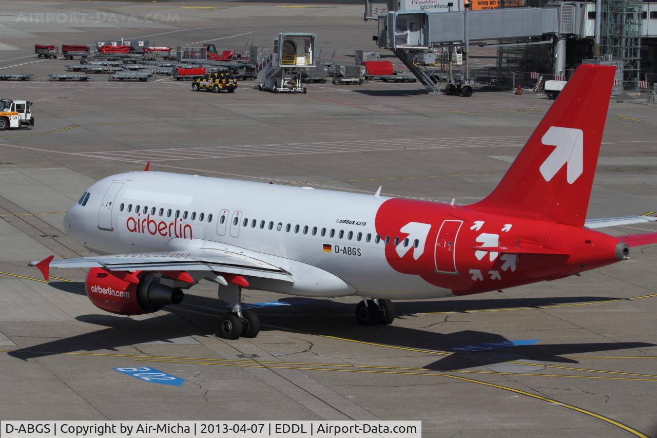 D-ABGS, 2009 Airbus A319-112 C/N 3865, Air Berlin, Airbus A319-112, CN: 3865