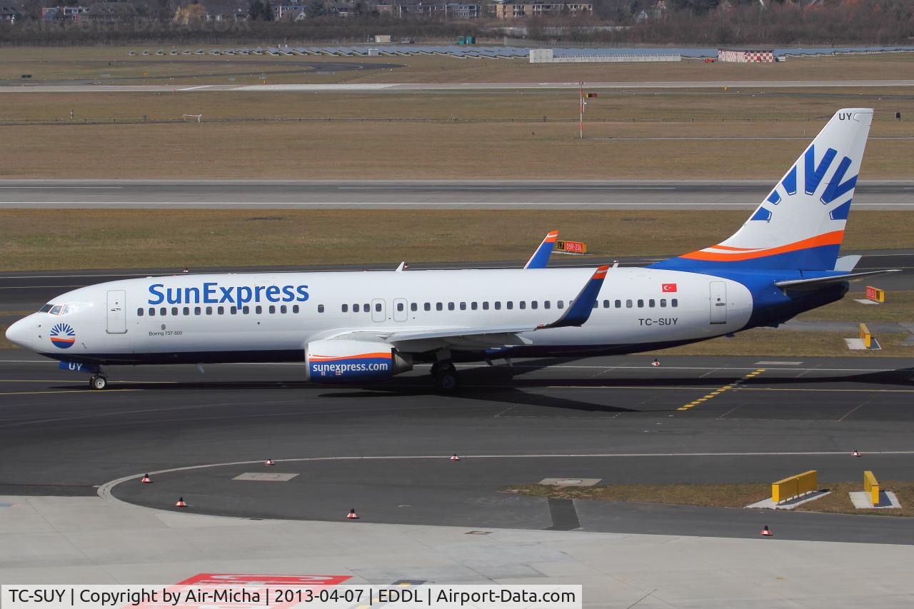 TC-SUY, 2001 Boeing 737-86N C/N 30806, SunExpress, Boeing 737-86N (WL), CN: 30806/0790