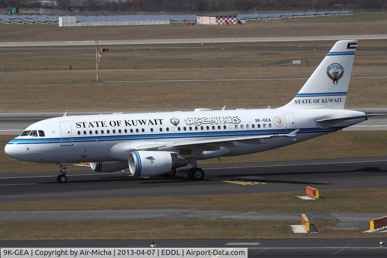 9K-GEA, 2009 Airbus ACJ319 (A319-115/CJ) C/N 3957, Government of Kuwait, Airbus A319-115A CJ, CN: 3957
