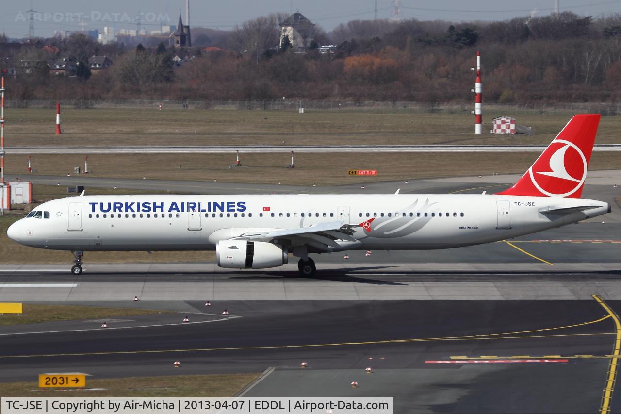 TC-JSE, 2012 Airbus A321-231 C/N 5450, Turkish Airlines, Airbus A321-231, CN: 5450