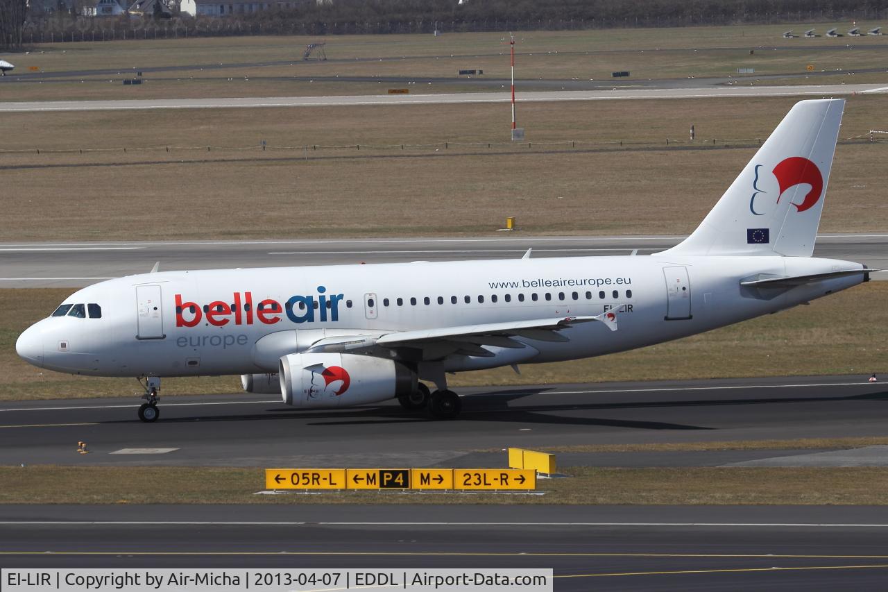 EI-LIR, 2004 Airbus A319-132 C/N 2335, Belle Air Europe, Airbus A319-132, CN: 2335