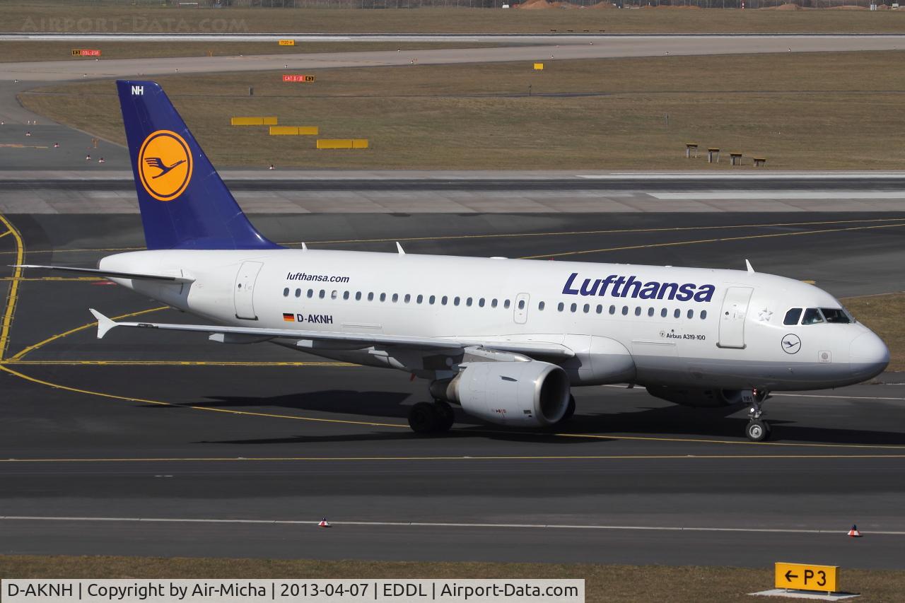 D-AKNH, 1998 Airbus A319-112 C/N 794, Lufthansa, Airbus A319-112, CN: 794