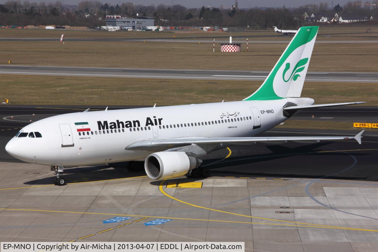 EP-MNO, 1991 Airbus A310-308 C/N 595, Mahan Air, Airbus A310-308, CN: 595