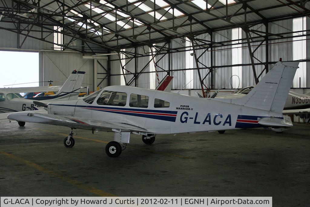 G-LACA, 1978 Piper PA-28-161 Cherokee Warrior II C/N 28-7816036, Privately owned.