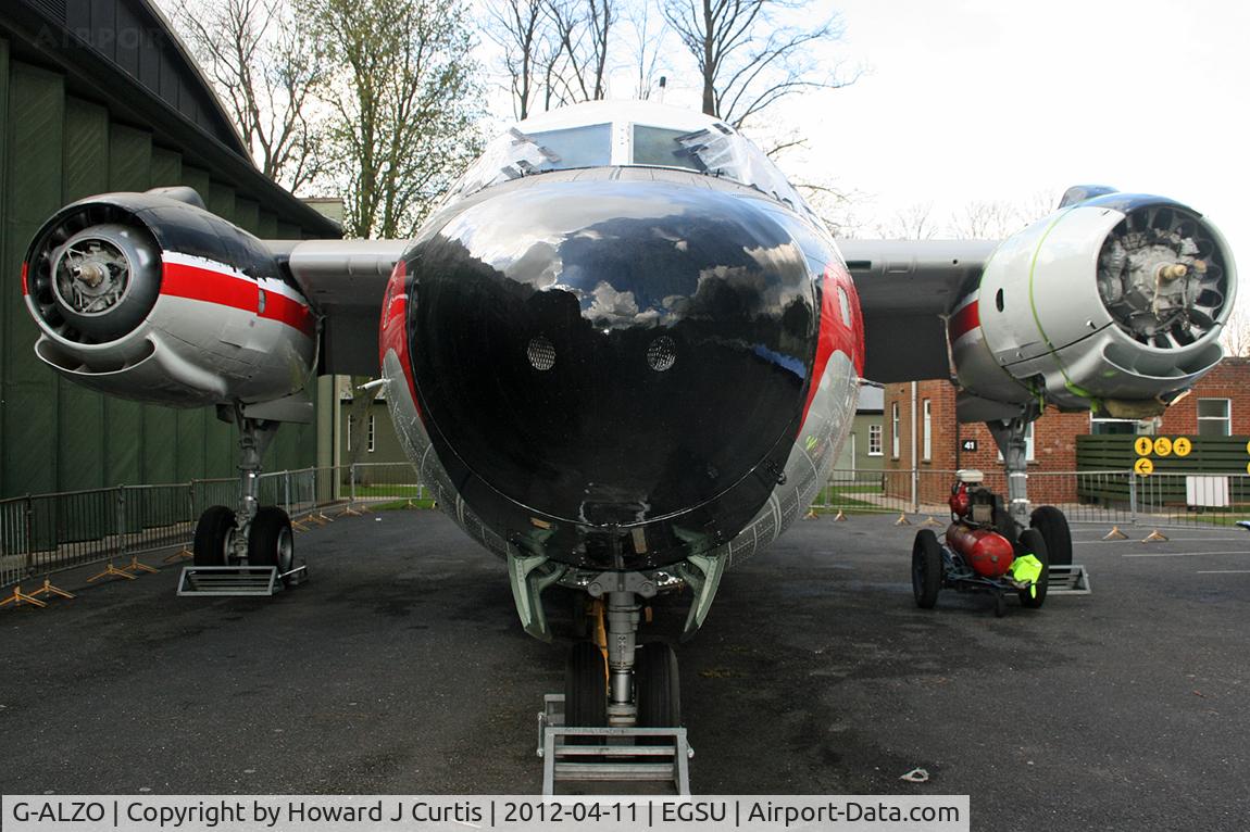 G-ALZO, 1950 Airspeed AS57 Ambassador 2 C/N 5226, Being restored here.