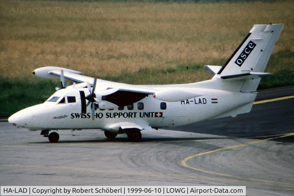 HA-LAD, 1990 Let L-410UVP-E8A Turbolet C/N 902516, HA-LAD @ LOWG 1999