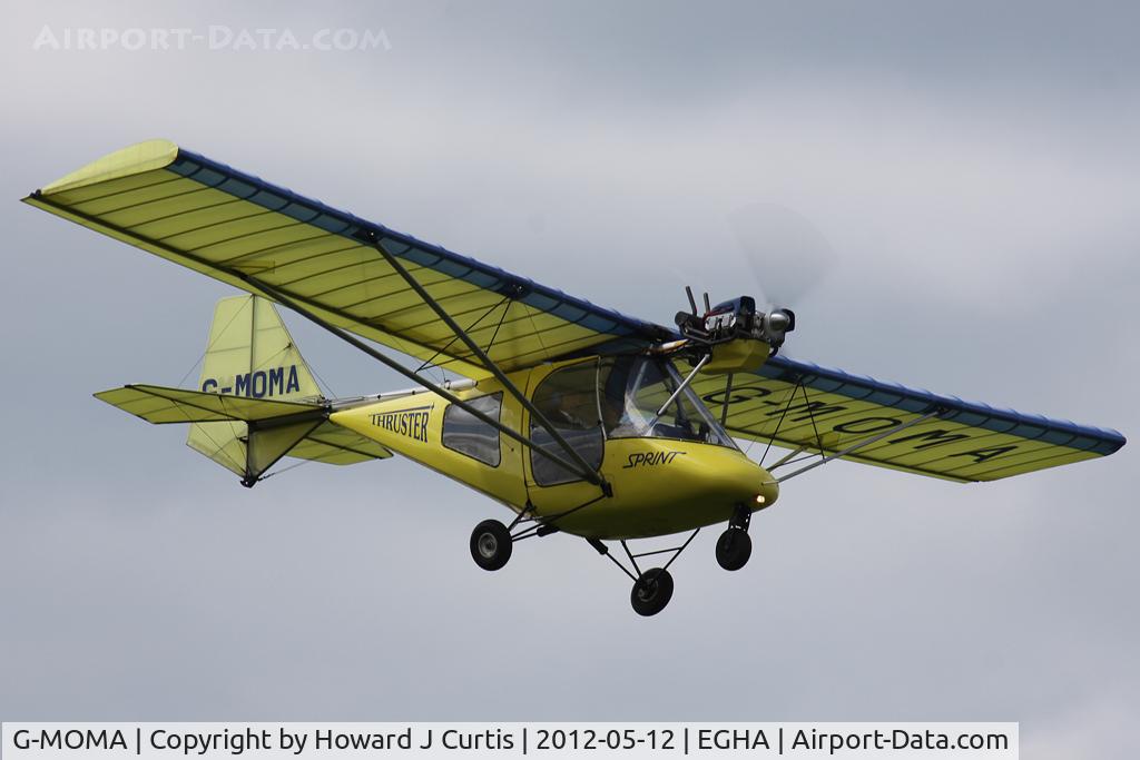 G-MOMA, 2003 Thruster T600N 450 C/N 0036-T600N-088, Privately owned. A resident here.