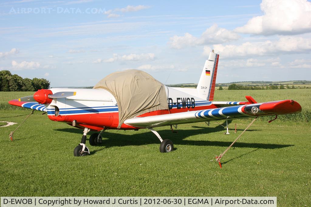 D-EWOB, 1975 Zlin Z-42M C/N 0084, Privately owned.