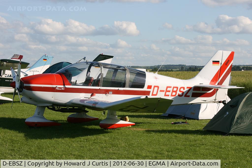 D-EBSZ, Robin DR-400-180R Remorqueur Regent C/N 1854, Privately owned.