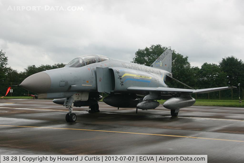 38 28, 1972 McDonnell Douglas F-4F Phantom II C/N 4689, At RIAT 2012, JG-71.