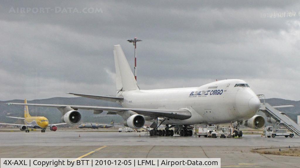 4X-AXL, Boeing 747-245F C/N 22150, rare visitor