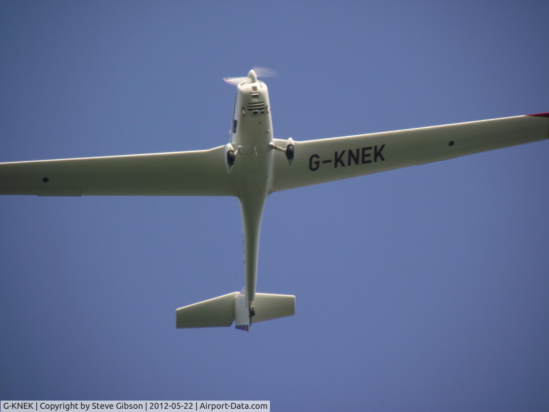 G-KNEK, 1986 Grob G-109B C/N 6437, G-KNEK at Currock Hill