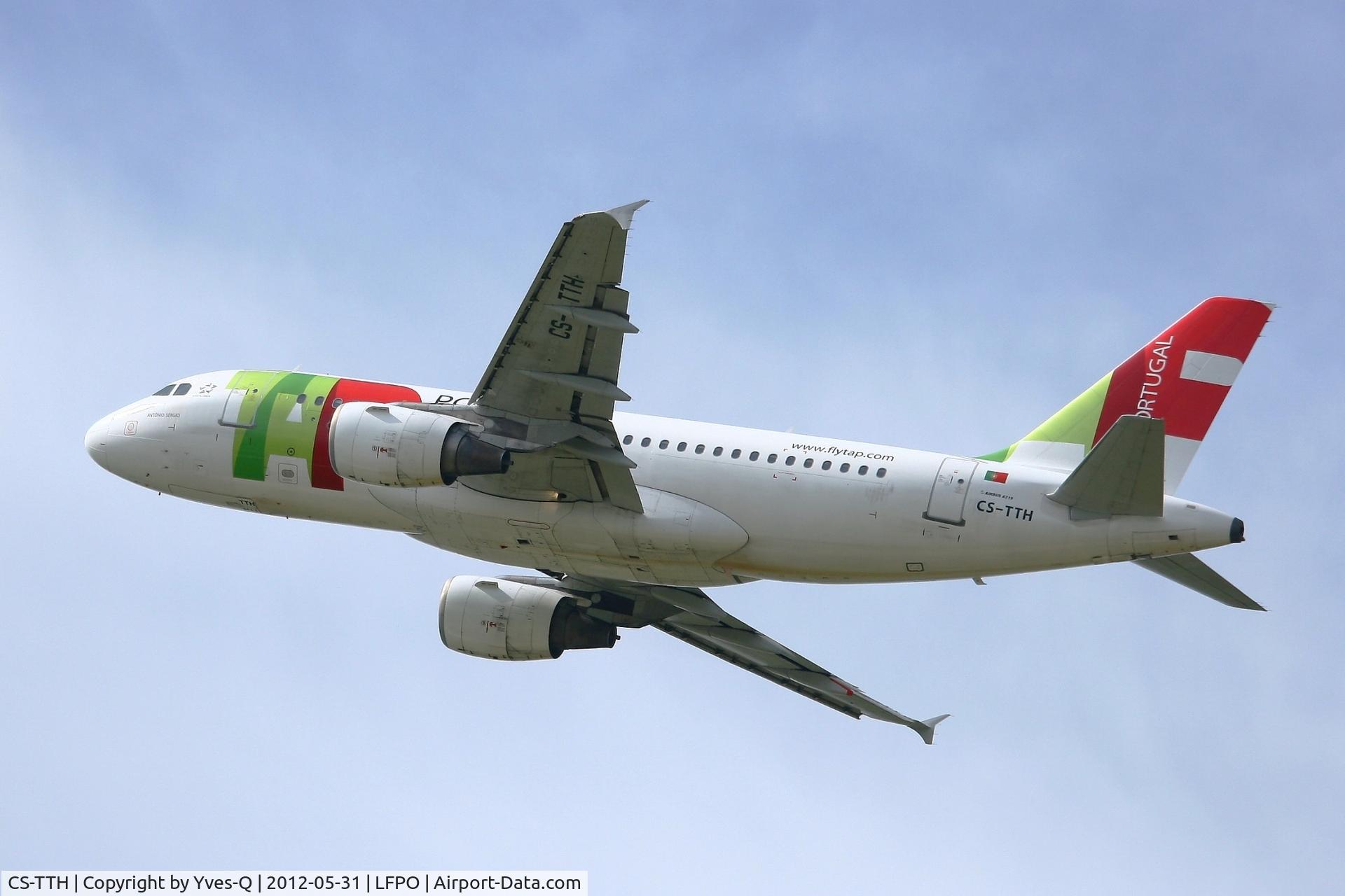 CS-TTH, 1998 Airbus A319-111 C/N 917, Airbus 318-111, TAP Air Portugal, Paris Orly Airport (LFPO-ORY)