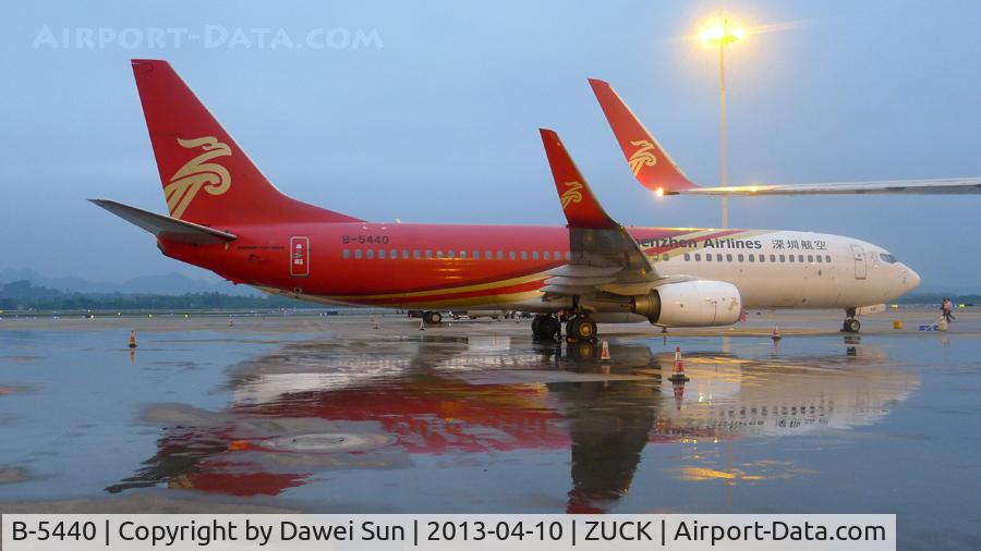 B-5440, 2009 Boeing 737-87L C/N 35534, B-5440