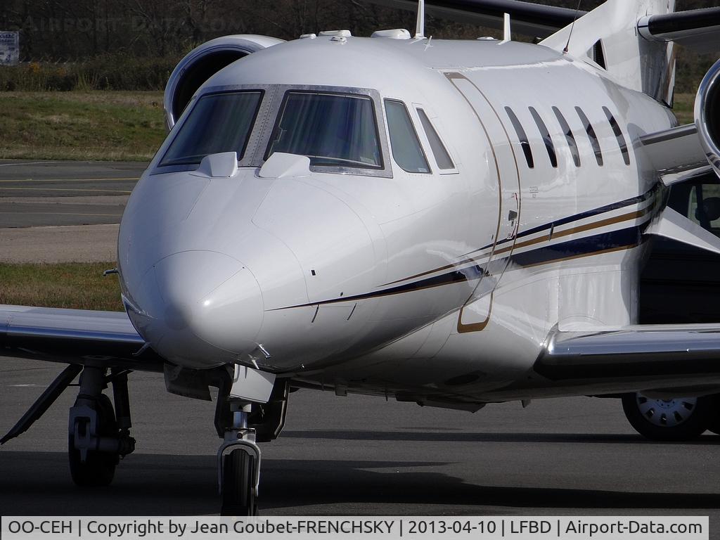 OO-CEH, 2008 Cessna 560XL Citation XLS+ C/N 560-6003, Abelag Aviation