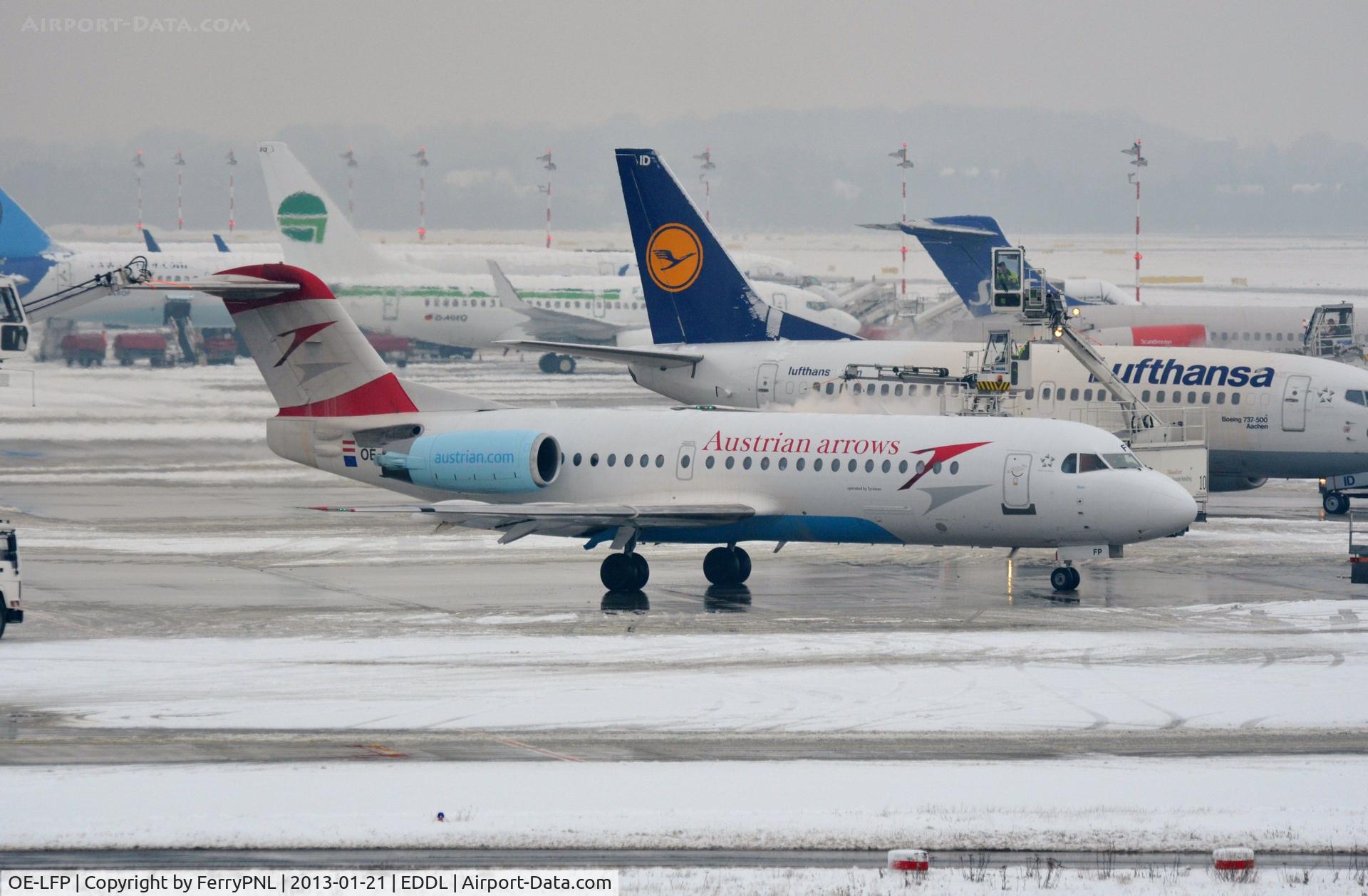 OE-LFP, Fokker 70 (F-28-0070) C/N 11560, OSA Fk70 in DUS