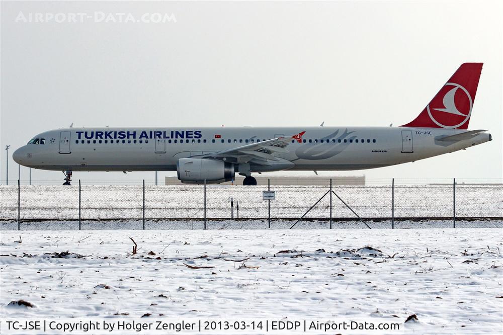 TC-JSE, 2012 Airbus A321-231 C/N 5450, Lining up on twy N opposite of DHL Air Hub....