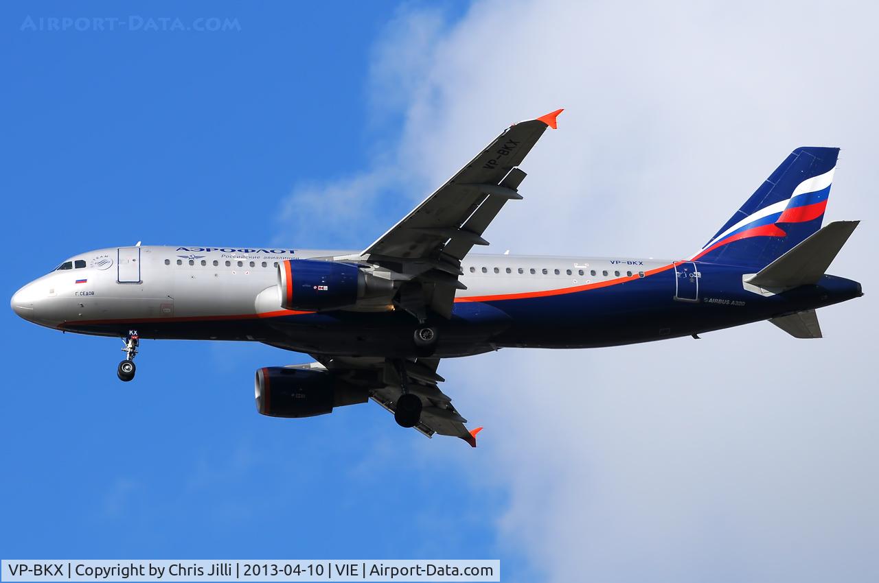 VP-BKX, 2008 Airbus A320-214 C/N 3410, Aeroflot