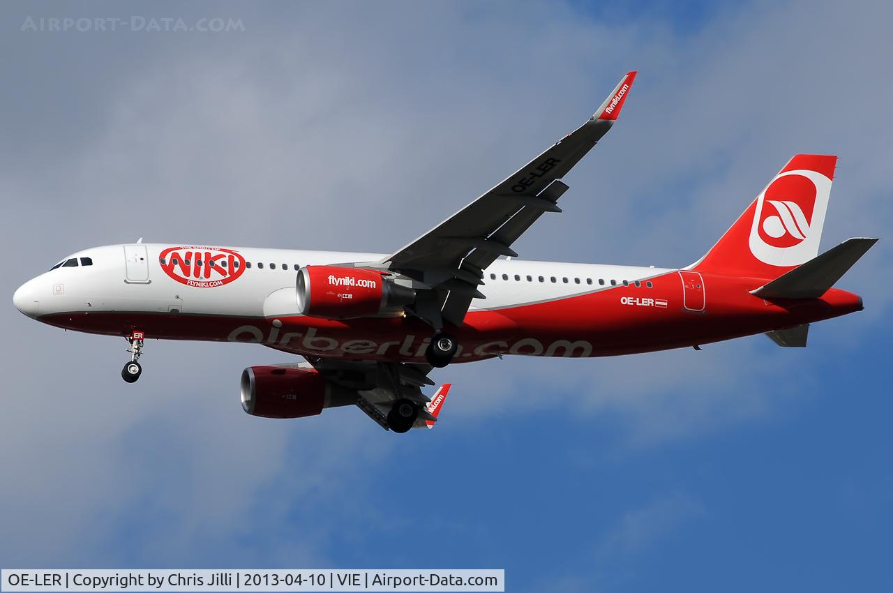 OE-LER, 2013 Airbus A320-214 C/N 5522, Air Berlin Austria (NIKI)