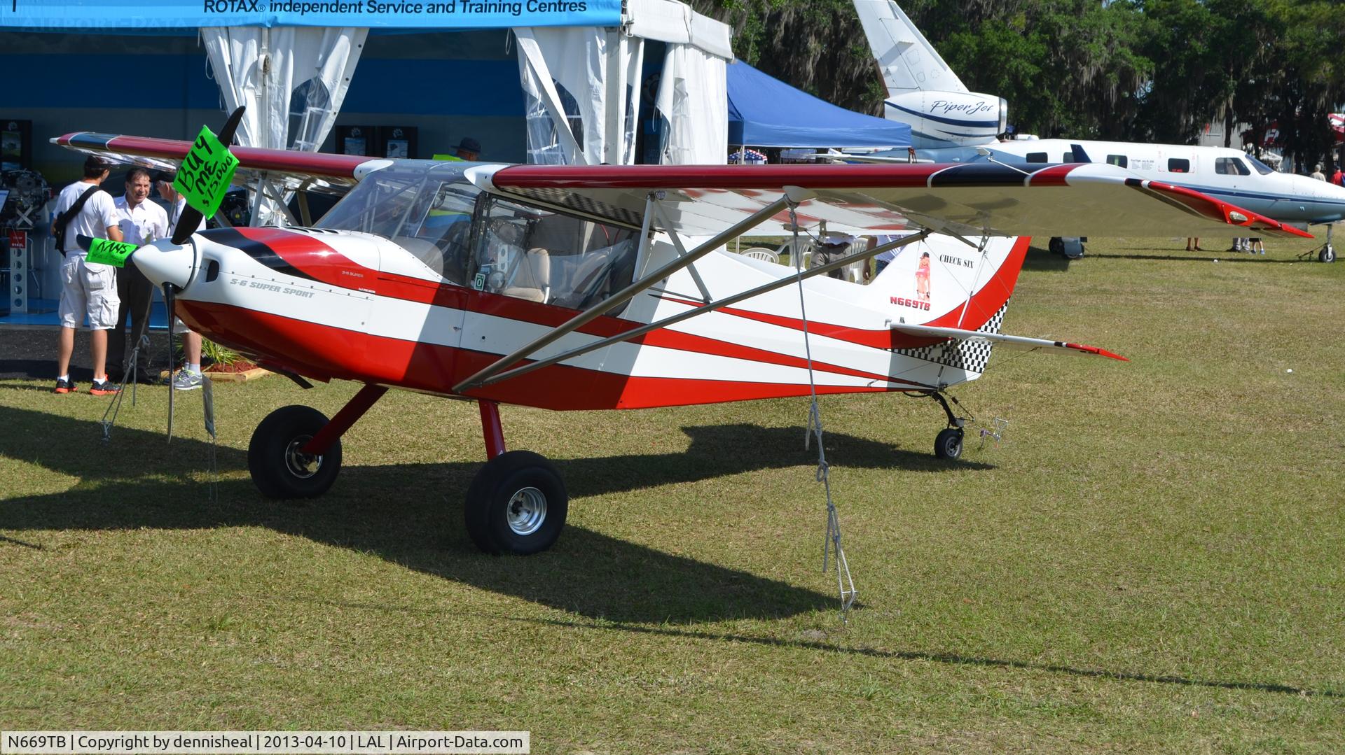 N669TB, 2012 Rans S-6S Coyote II C/N 01011405, 2012 FRED BRYANT S-65 AT SUN N FUN