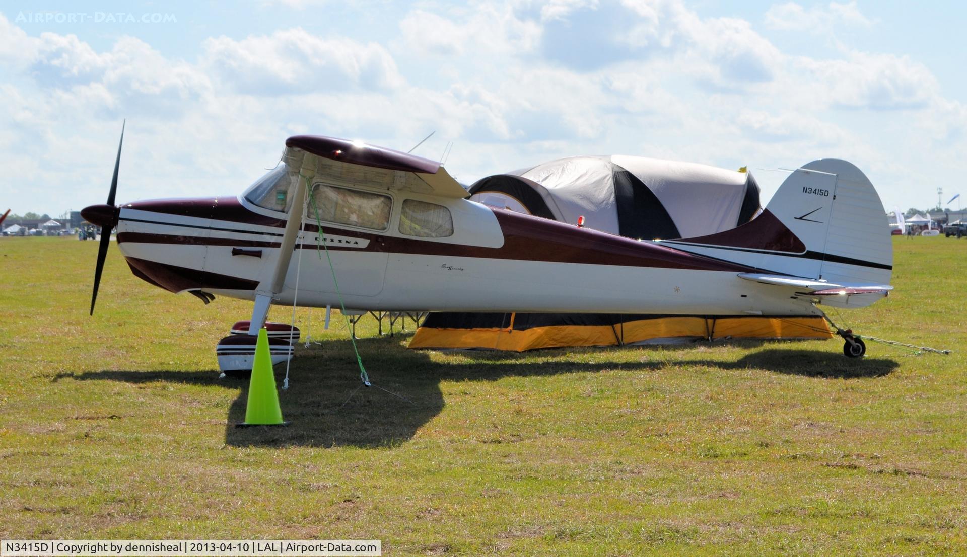 N3415D, 1955 Cessna 170B C/N 26958, 1955 CESSNA 170B AT SUN N FUN