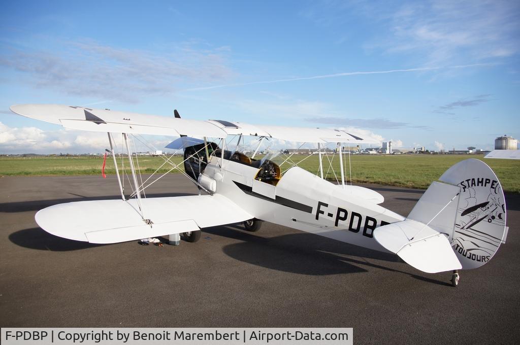 F-PDBP, Stampe-Vertongen SV-4C C/N 479, airport-Saint-Nazaire - LFRZ+++09.03.13