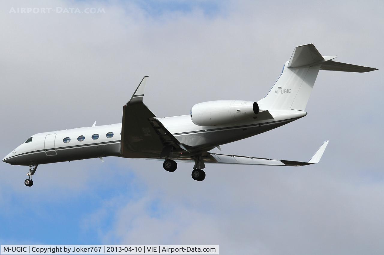 M-UGIC, 2012 Gulfstream Aerospace GV-SP (G550) C/N 5406, Private