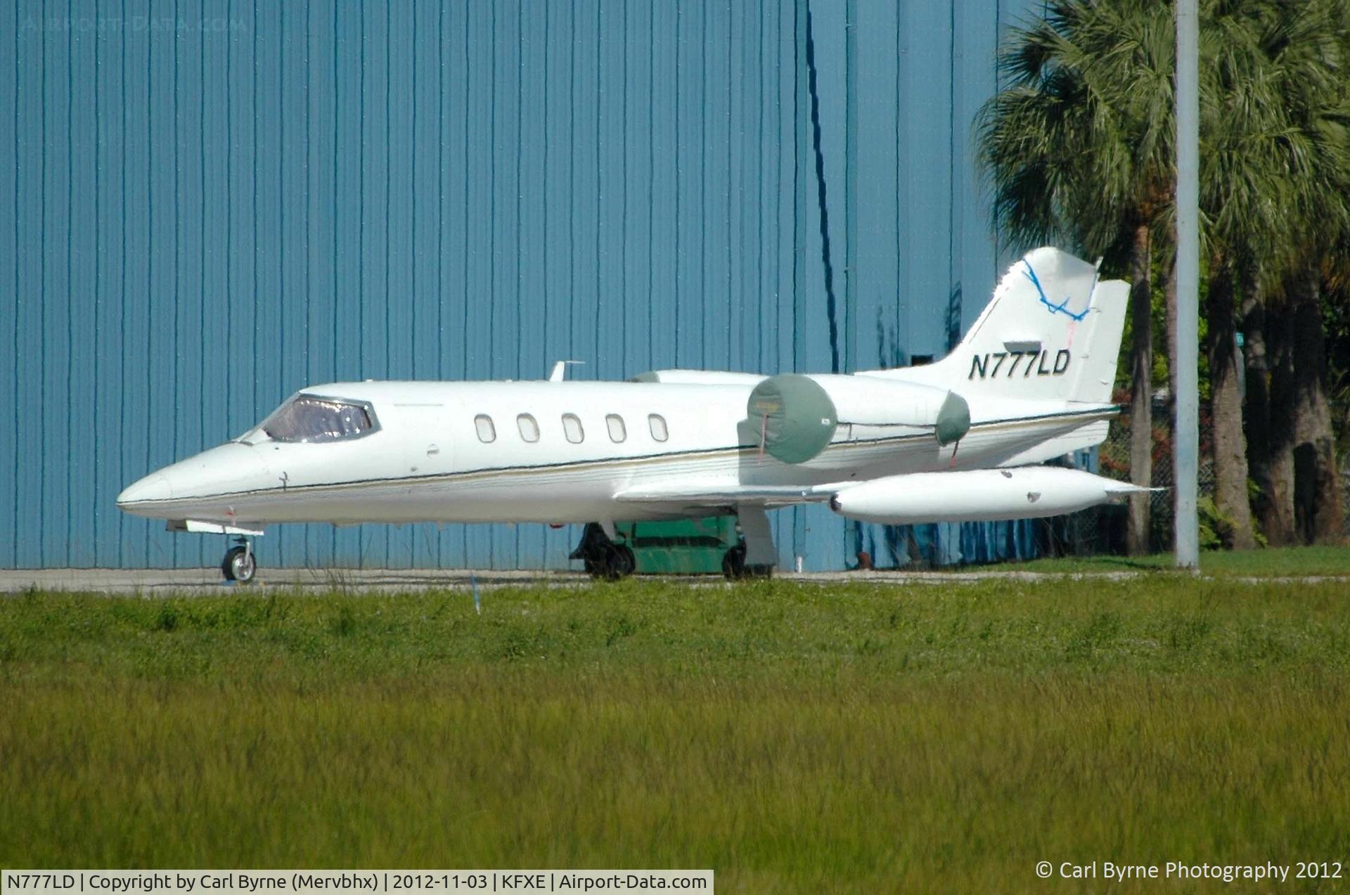 N777LD, 1980 Gates Learjet Corp. 35A C/N 314, Taken from the covered viewing area.