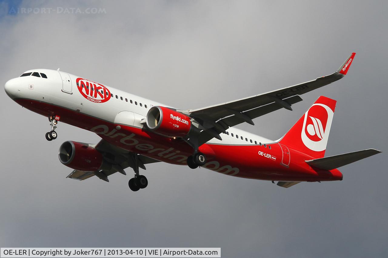 OE-LER, 2013 Airbus A320-214 C/N 5522, Air Berlin (NIKI)