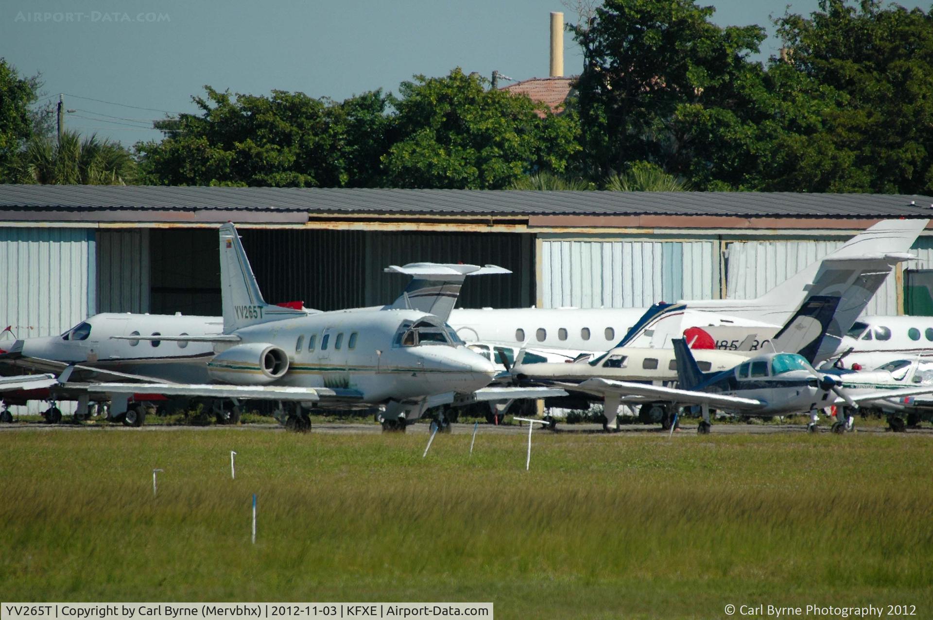 YV265T, 1974 North American NA-265-80 Sabreliner C/N 380-2, Taken from the covered viewing area.