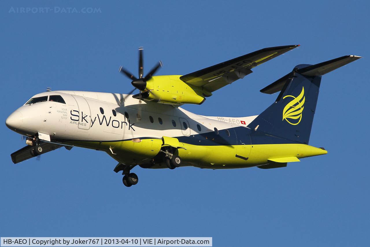 HB-AEO, 1995 Dornier 328-100 C/N 3061, SkyWorks