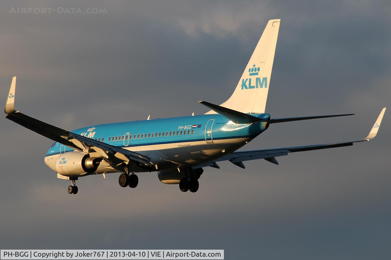 PH-BGG, 2009 Boeing 737-7K2 C/N 30367, KLM - Royal Dutch Airlines