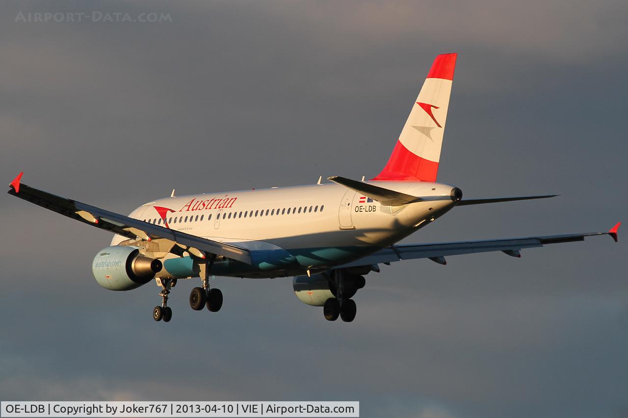 OE-LDB, 2004 Airbus A319-112 C/N 2174, Austrian Airlines