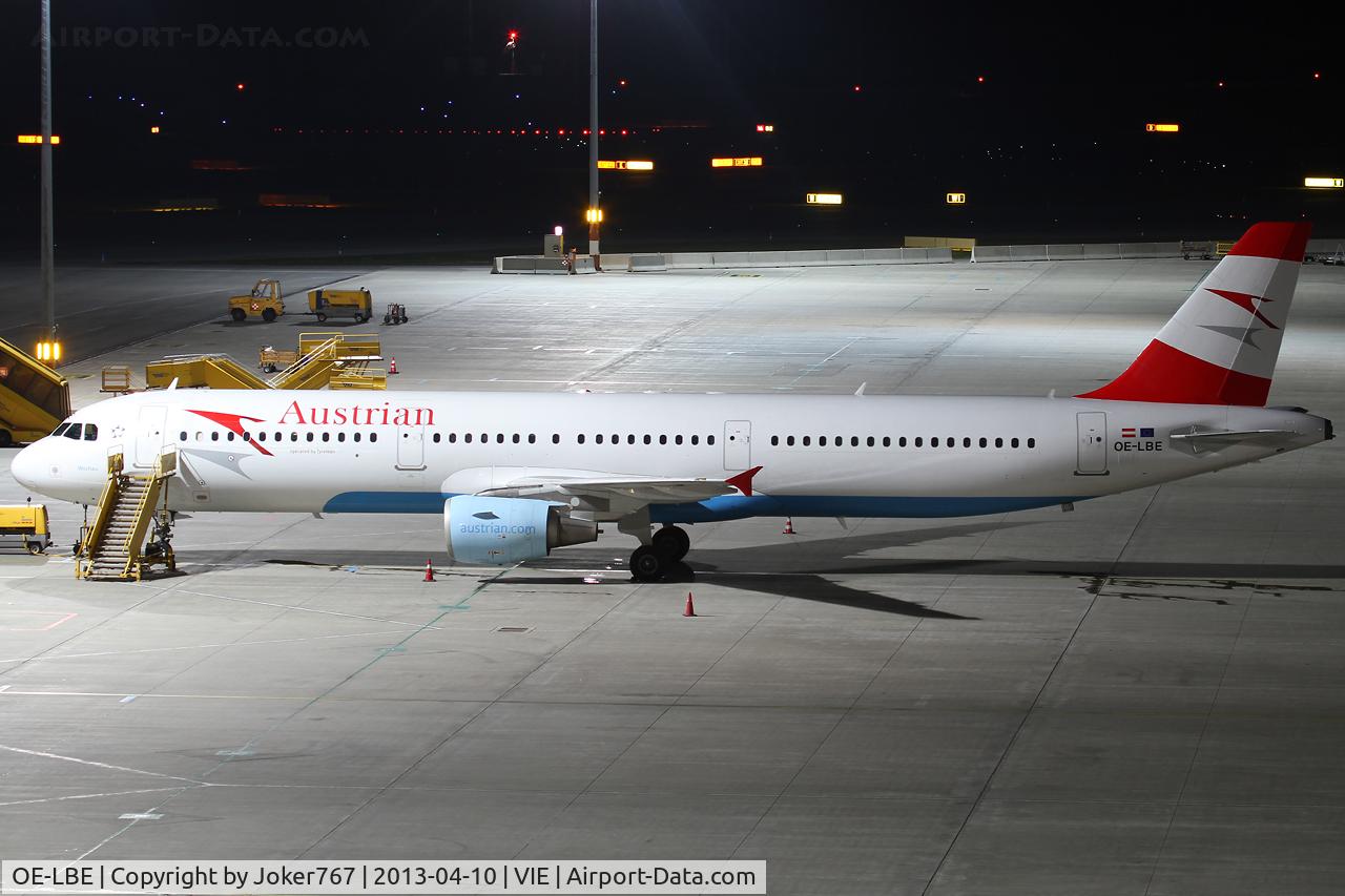 OE-LBE, 1998 Airbus A321-211 C/N 935, Austrian Airlines