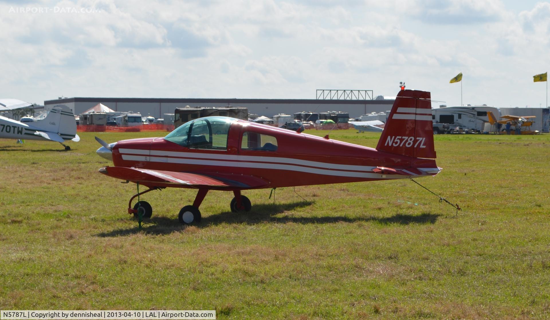 N5787L, 1969 American AA-1 Yankee C/N AA1-0187, 1969 AMERICAN AA-1