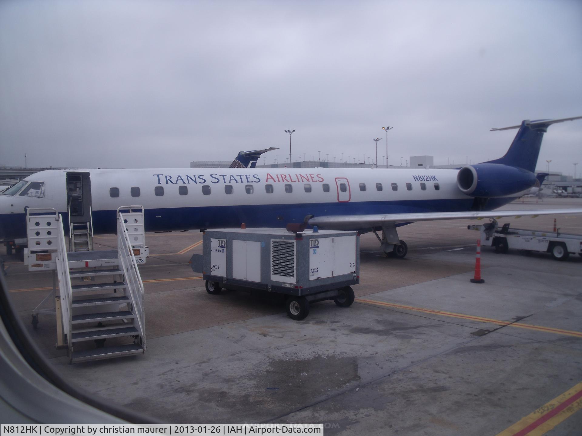 N812HK, 2001 Embraer ERJ-145LR (EMB-145LR) C/N 145373, TRANS STATES AIRLINES ERJ-145LR