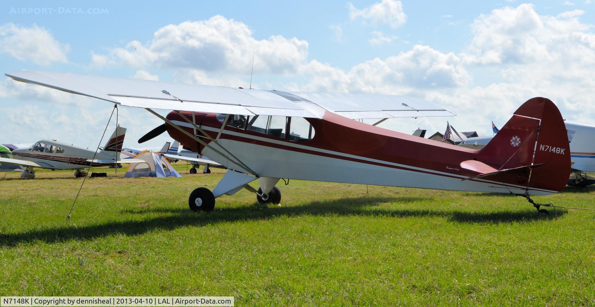 N7148K, 1950 Piper PA-18 C/N 18-367, 1950 PIPER PA-18 AT SUN N FUN