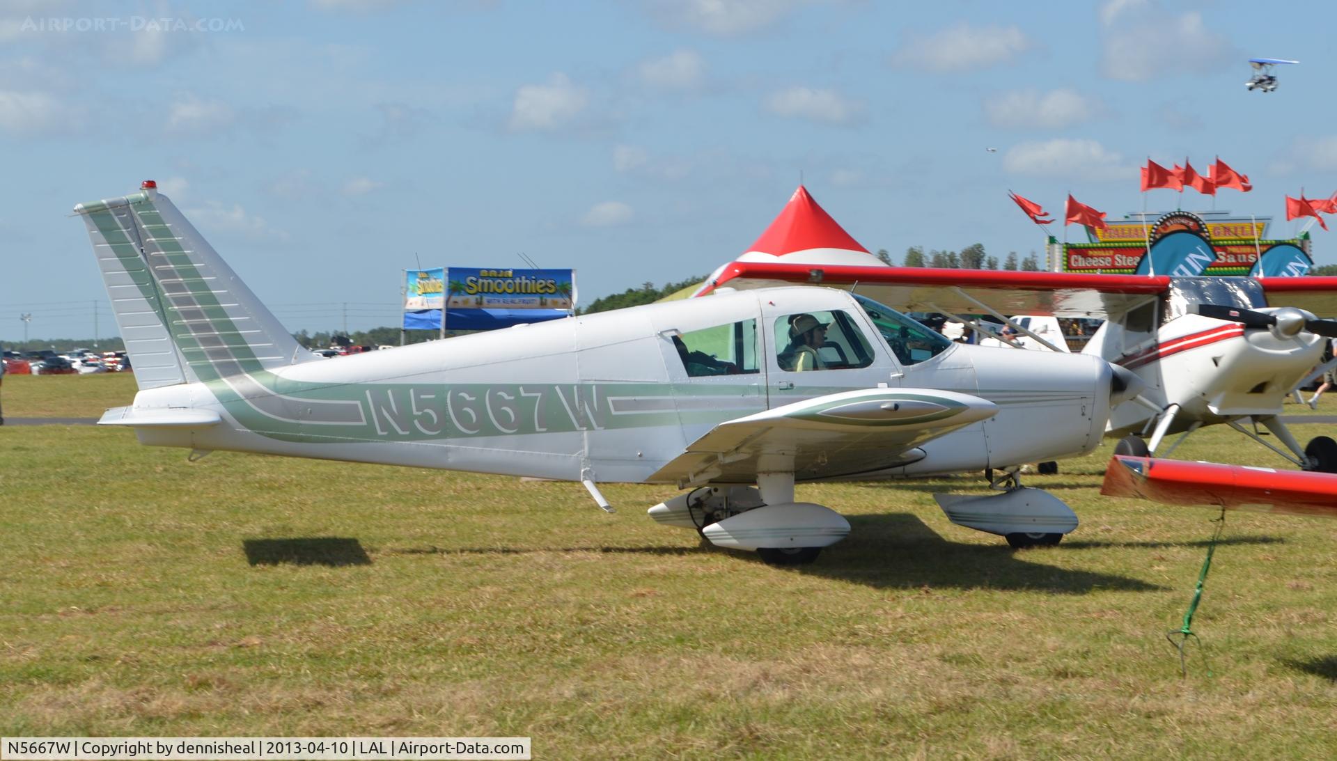 N5667W, 1962 Piper PA-28-160 Cherokee C/N 28-780, 1962 PIPER PA-28-160 AT SUN N FUN