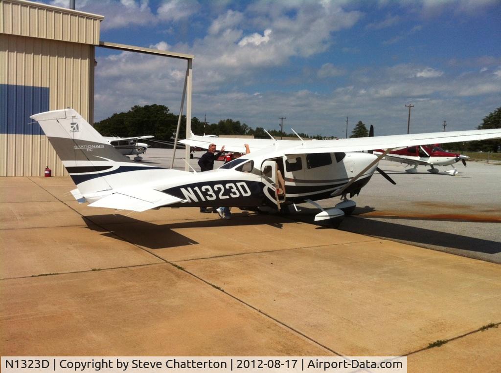 N1323D, 2008 Cessna T206H Turbo Stationair C/N T20608805, The day I picked up my Stationair T206H to fly her home.