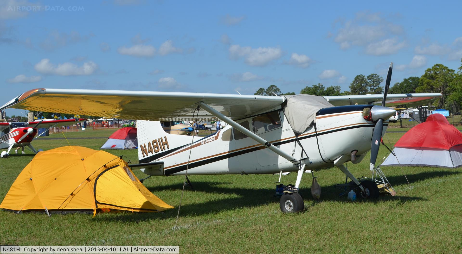 N481H, 1961 Cessna 185 Skywagon C/N 185-0116, 1961 CESSNA 185 AT SUN N FUN