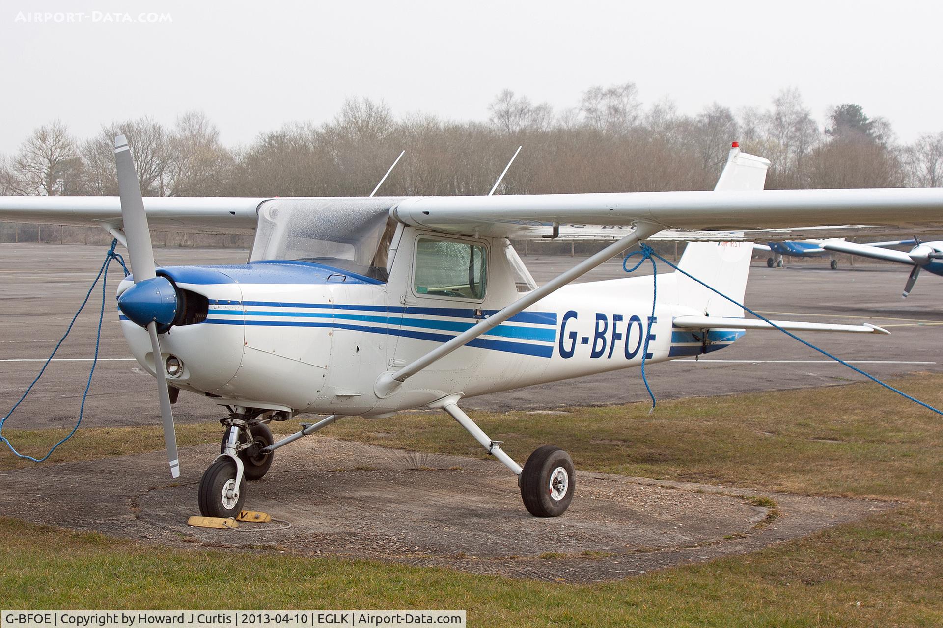 G-BFOE, 1978 Reims F152 C/N 1475, Privately owned.