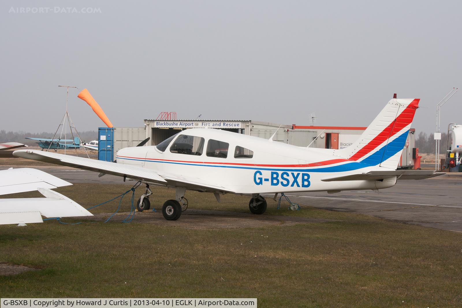 G-BSXB, 1984 Piper PA-28-161 Cherokee Warrior II C/N 28-8416125, Privately owned.